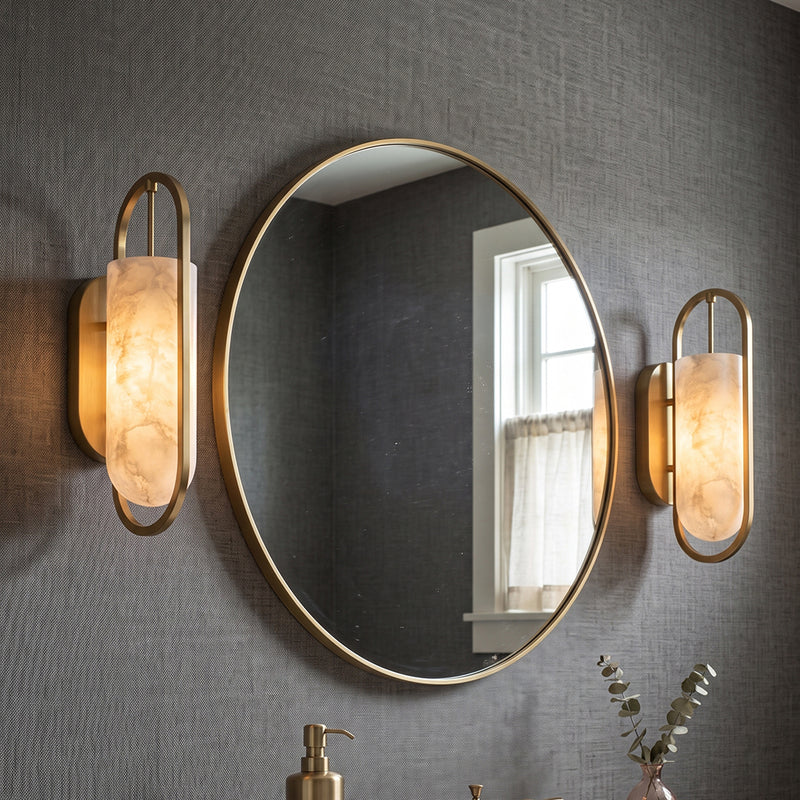 Langley Alabaster Sconce