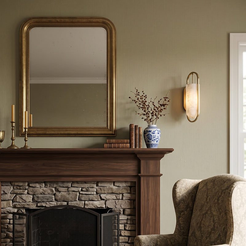 Langley Alabaster Sconce