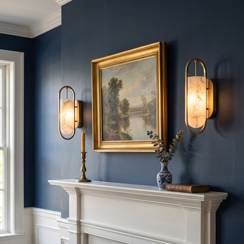 Langley Alabaster Sconce