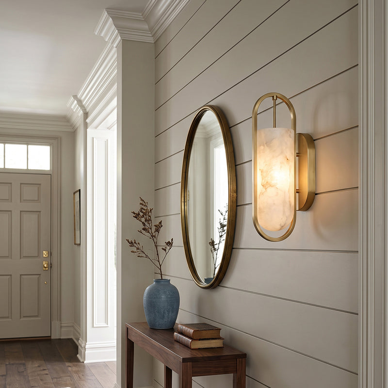 Langley Alabaster Sconce