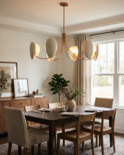 Leander Sculptural Petal Chandelier – detail 8