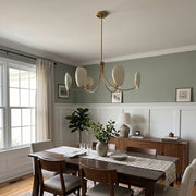 Leander Sculptural Petal Chandelier – detail 5