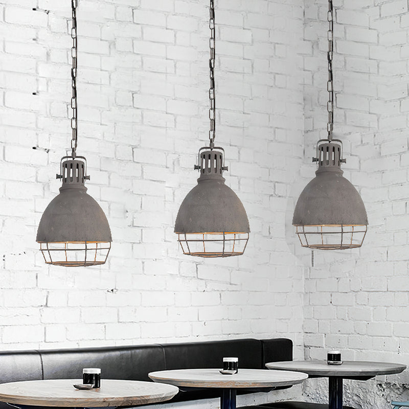 Leighton Industrial Caged Pendant