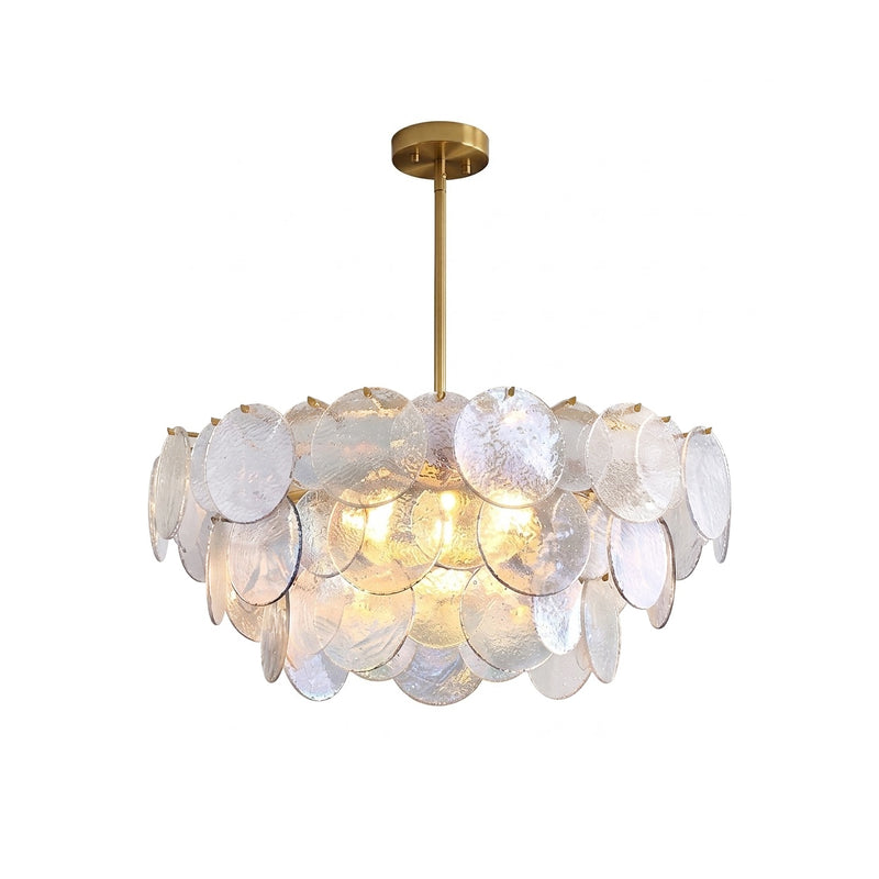 Leighton Petal Glass Chandelier