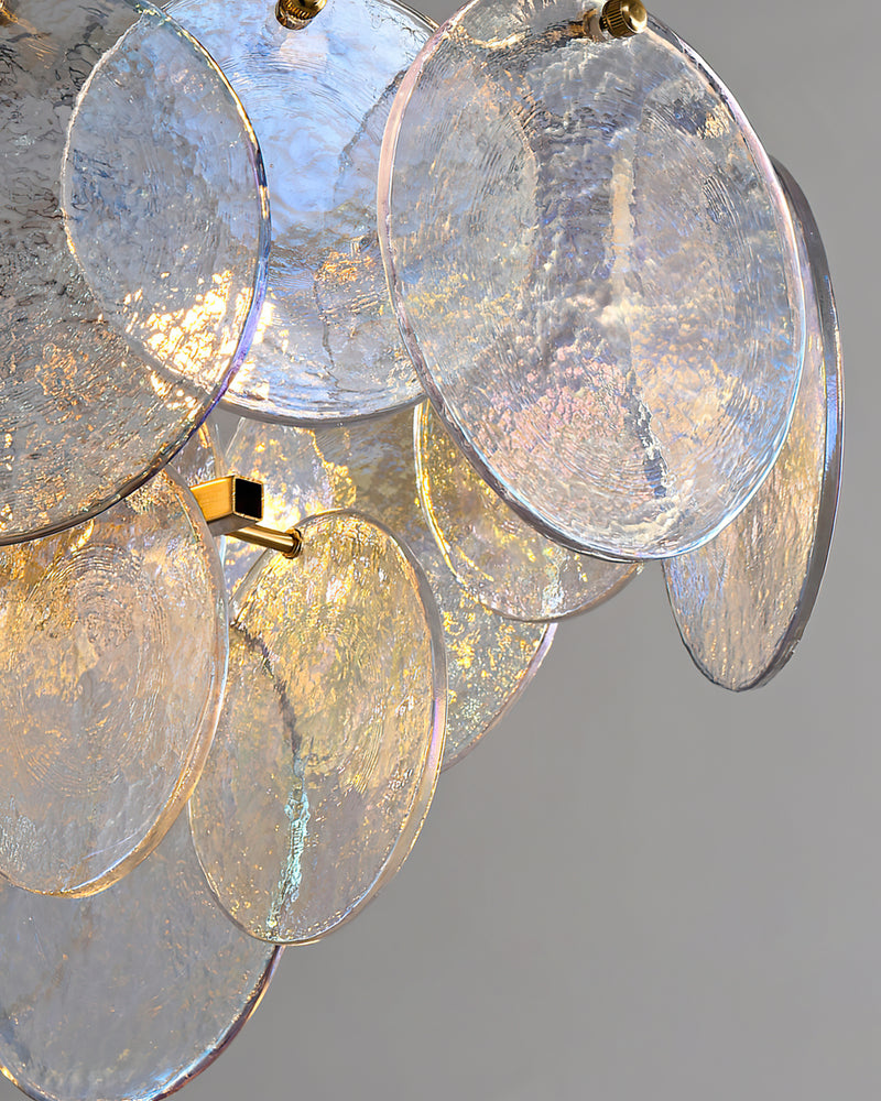 Leighton Petal Glass Chandelier