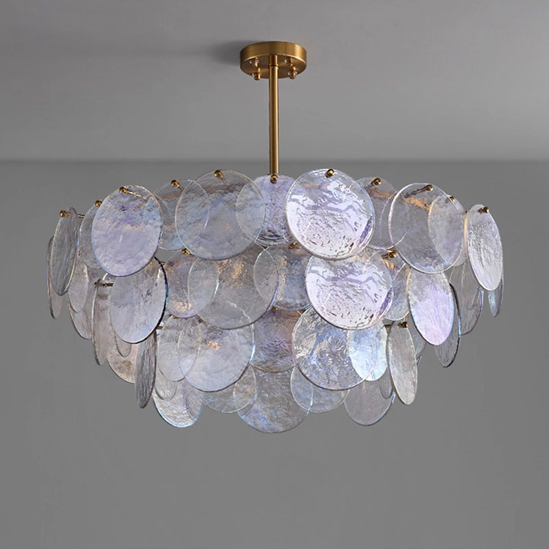 Leighton Petal Glass Chandelier