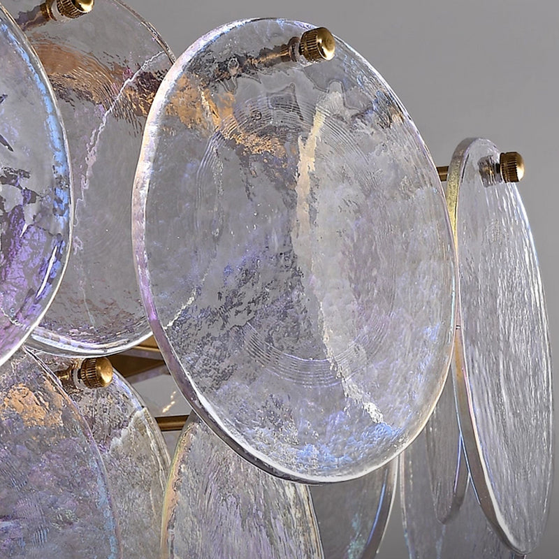 Leighton Petal Glass Chandelier