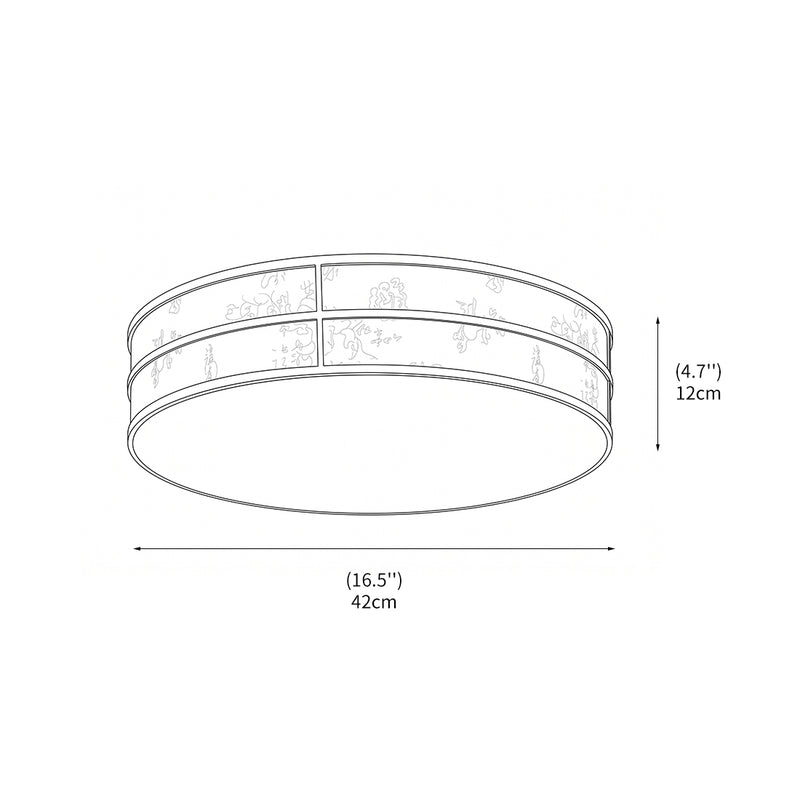 Linus  Flush Mount