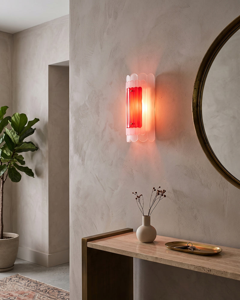 Liset Layered Glass Sconce