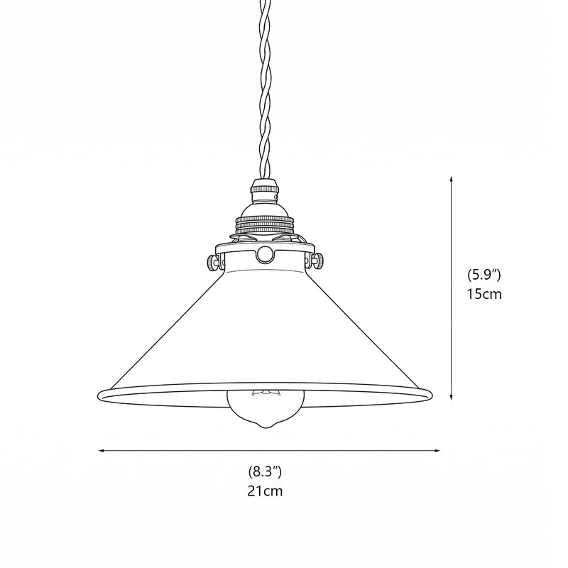 Lowell Conical Pendant