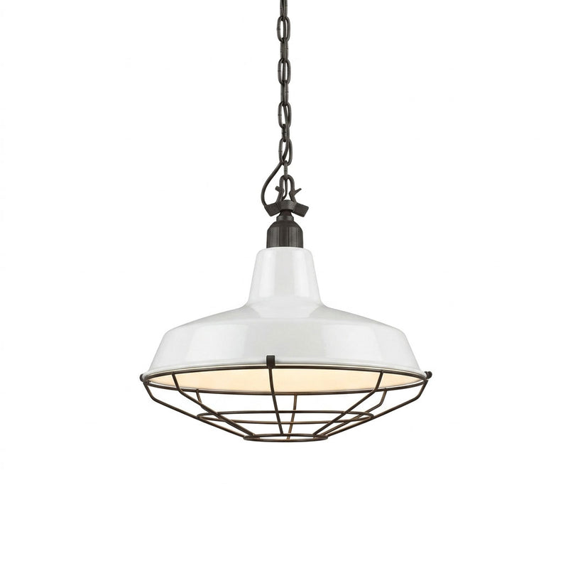 Lowery Enamel Caged Pendant