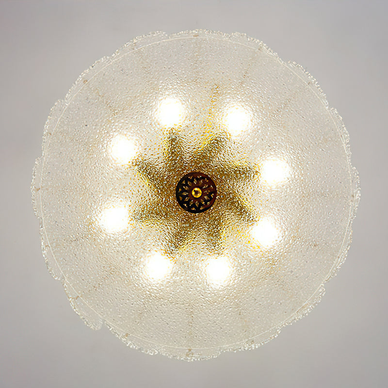 Lucinda Glass Semi-Flush Mount Ceiling Light