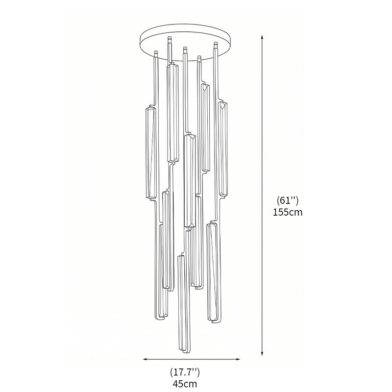 Eileen Cascade Chandelier