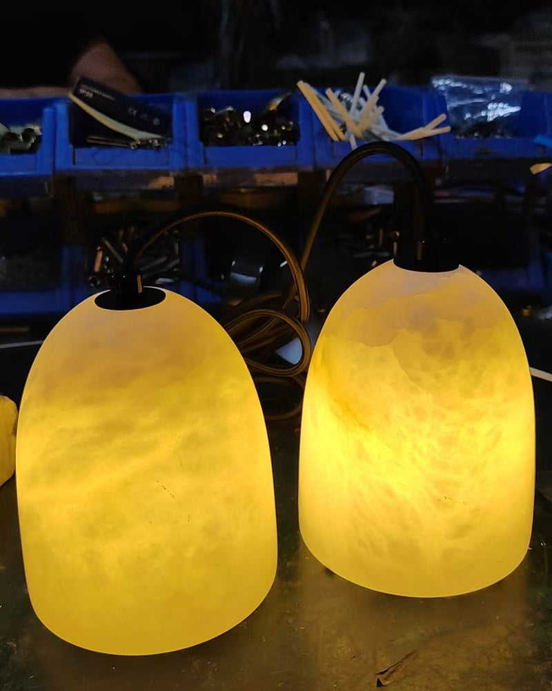 Luminary Alabaster Pendant Lamp