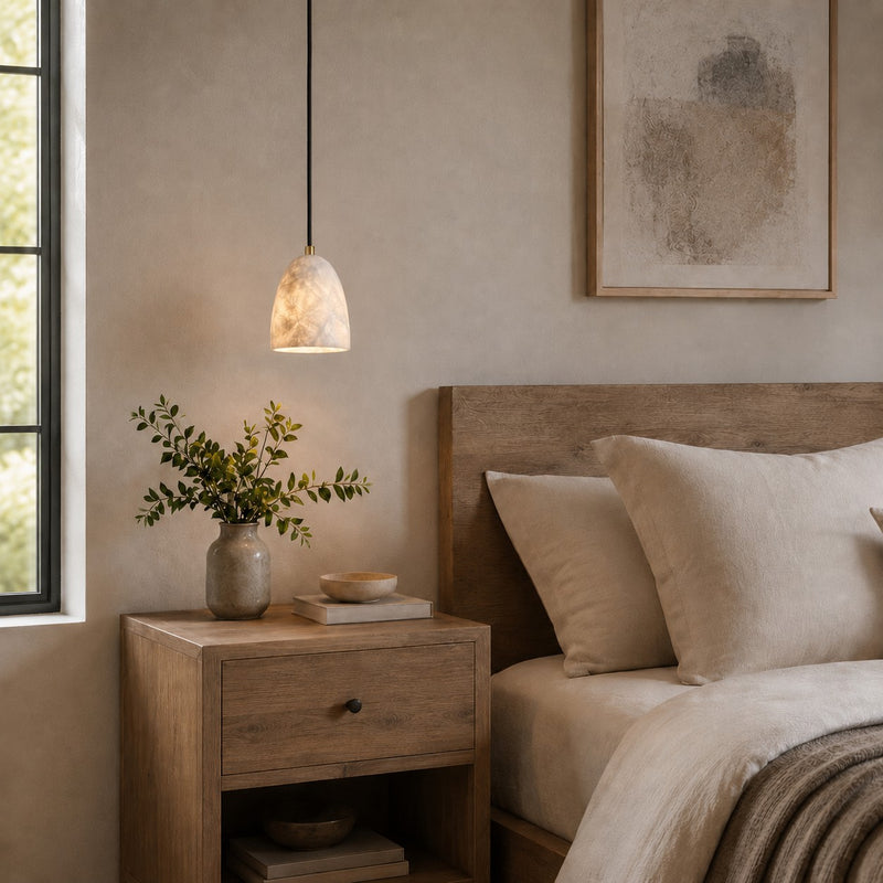 Luminary Alabaster Pendant Lamp