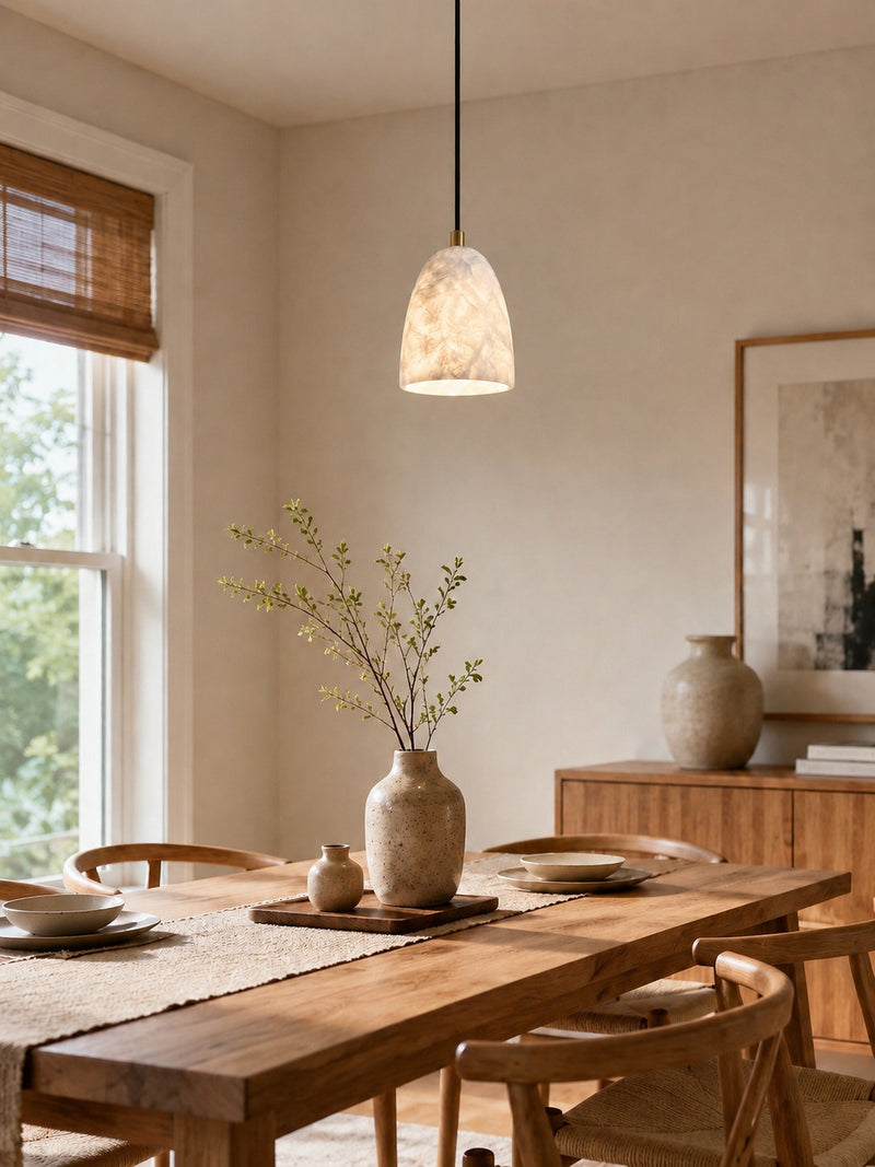 Luminary Alabaster Pendant Lamp