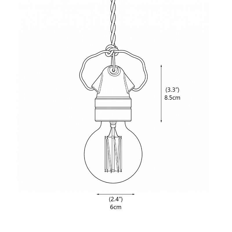 Lyle Ceramic Insulator Pendant