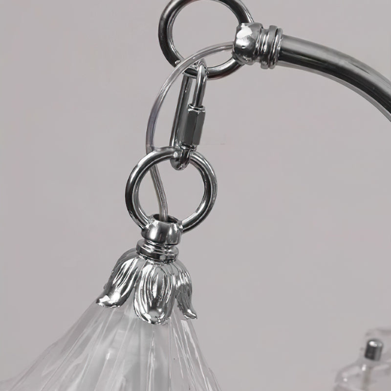 Lyra Star Glass Chandelier