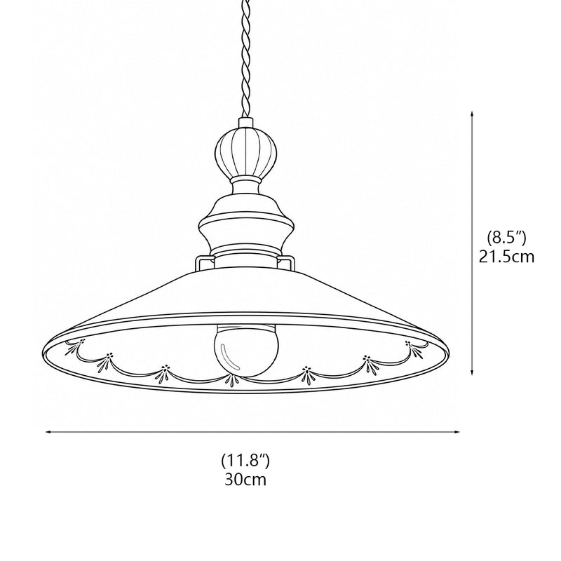 Madeleine Ceramic Pendant Lamp