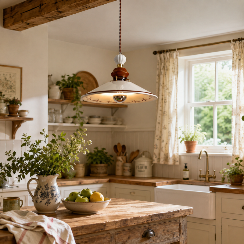 Madeleine Ceramic Pendant Lamp