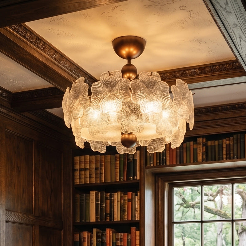 Maeve Glass Semi-Flush Mount
