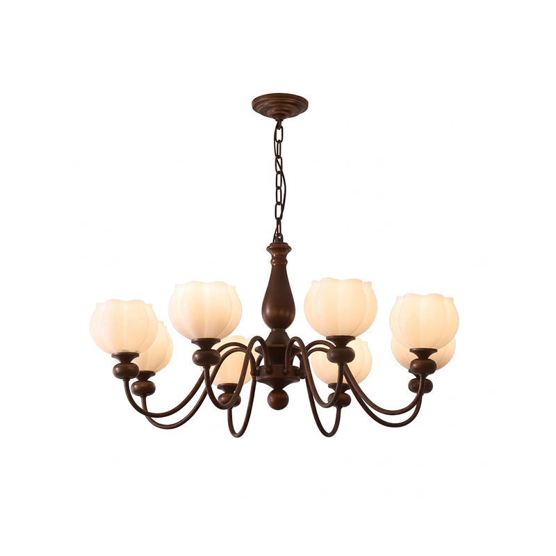 Magnolia Walnut Chandelier