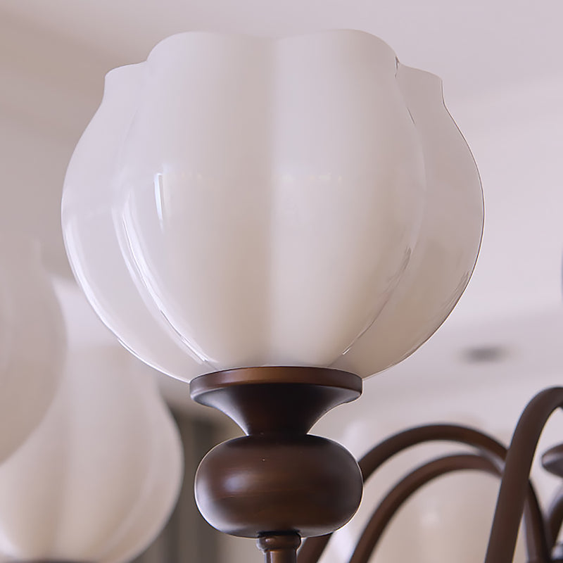 Magnolia Walnut Chandelier
