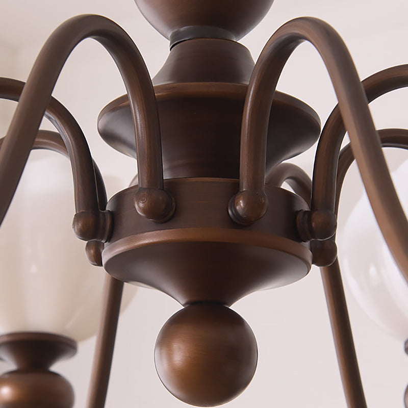 Magnolia Walnut Chandelier
