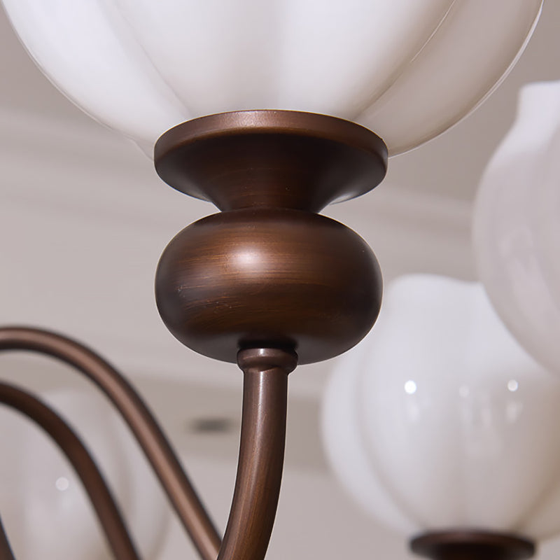 Magnolia Walnut Chandelier