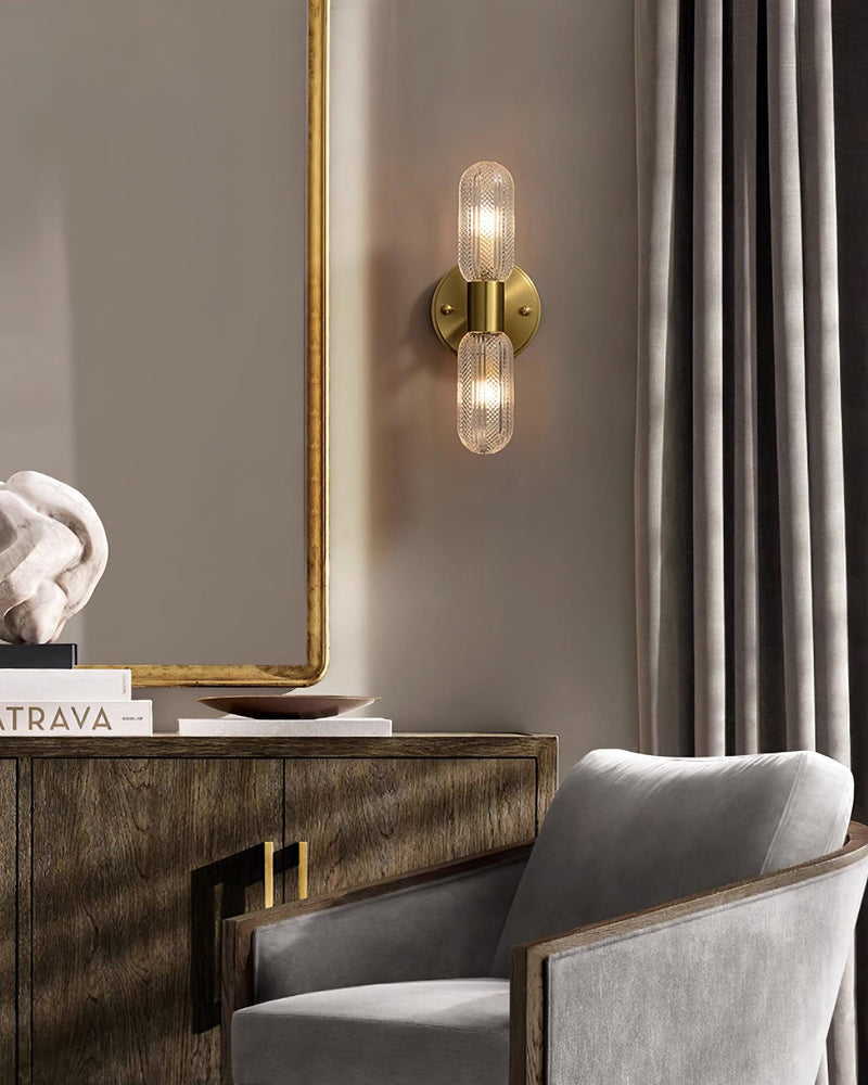 Mallory Glass Wall Lamp
