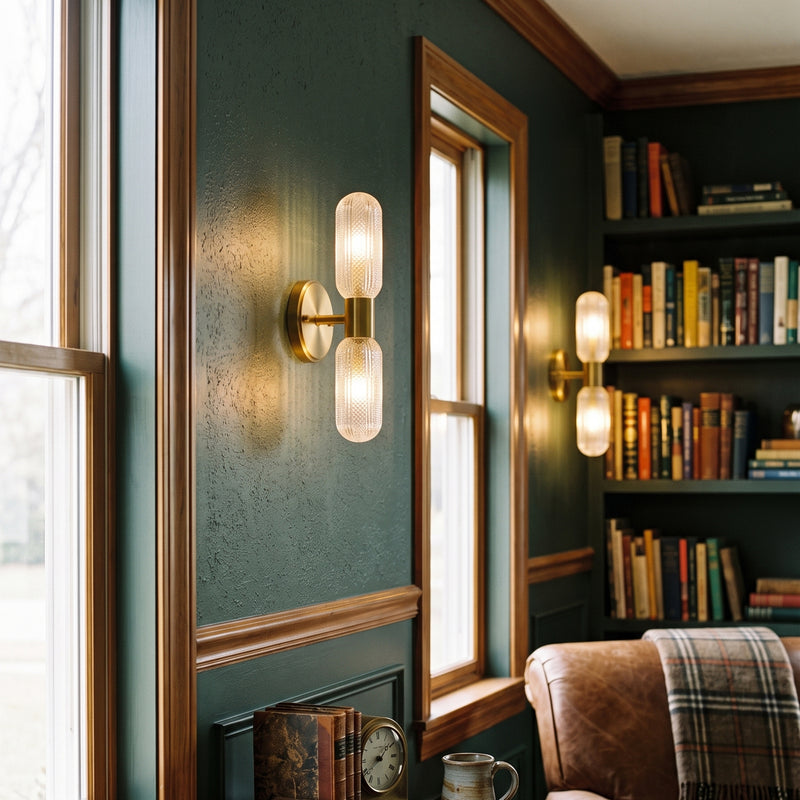 Mallory Glass Wall Lamp