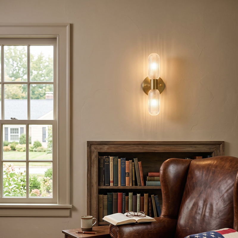 Mallory Glass Wall Lamp