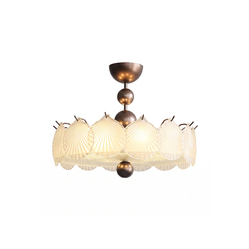 Maren Glass Semi-Flush Mount