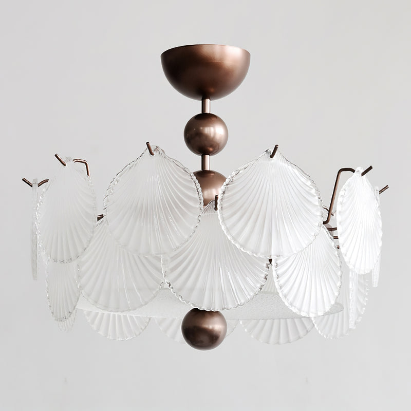 Maren Glass Semi-Flush Mount