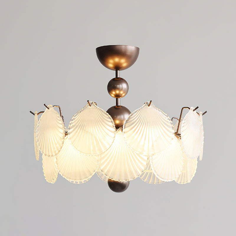 Maren Glass Semi-Flush Mount