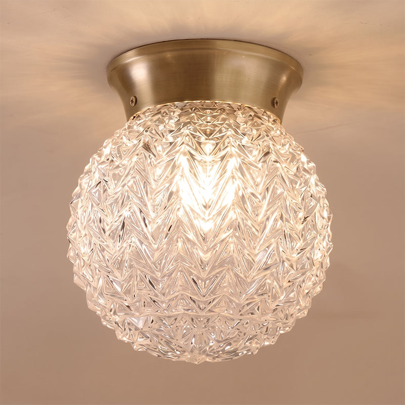 Margot Glass Semi-Flush Mount