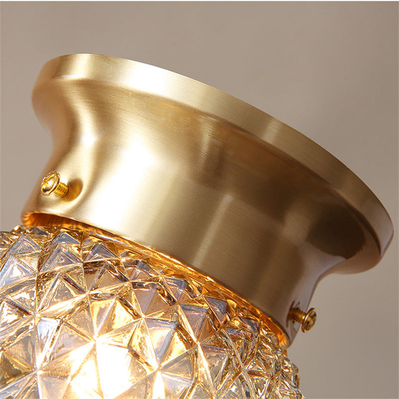 Margot Glass Semi-Flush Mount