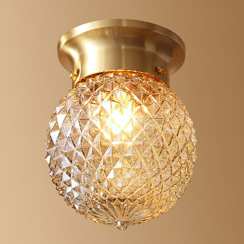 Margot Glass Semi-Flush Mount