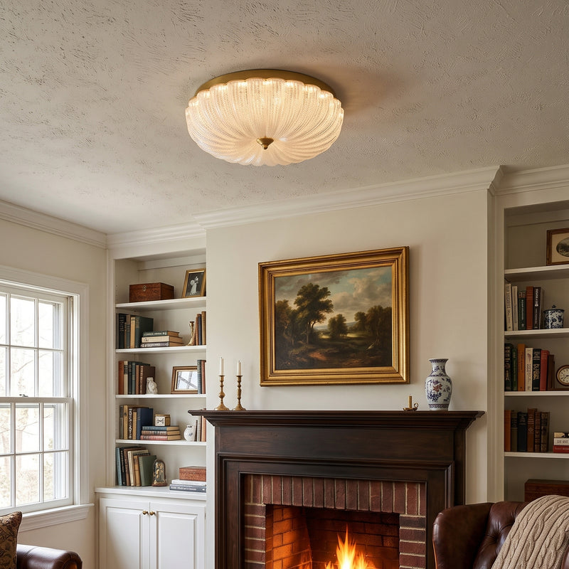 Marina Glass LED Flush Mount