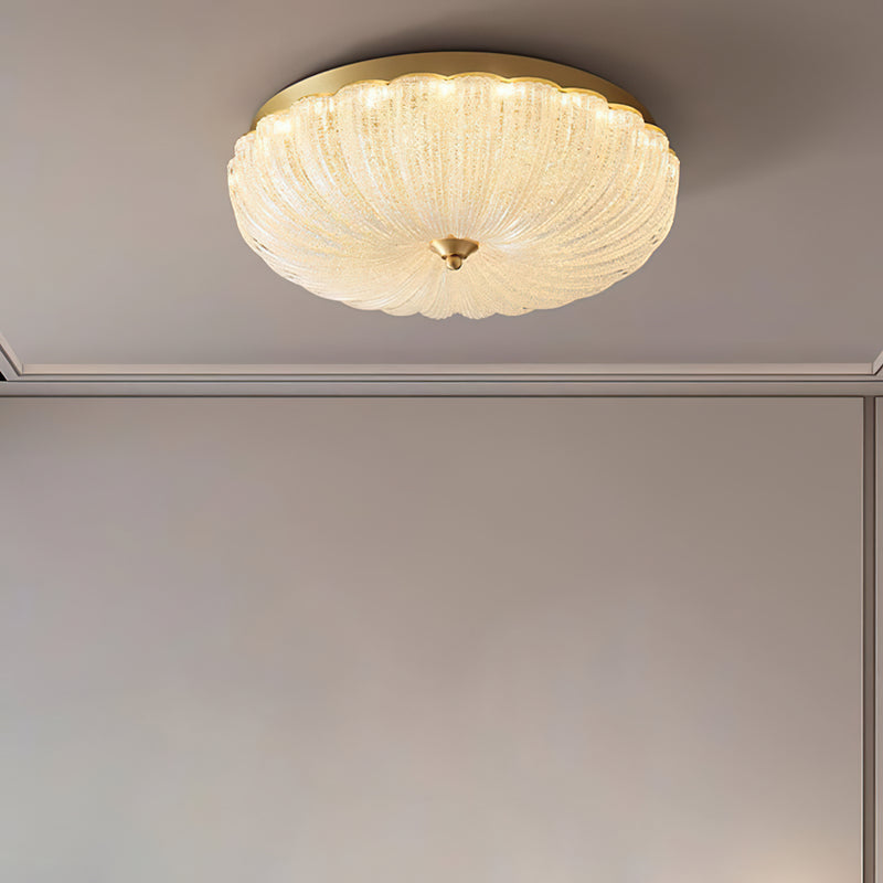 Marina Glass LED Flush Mount
