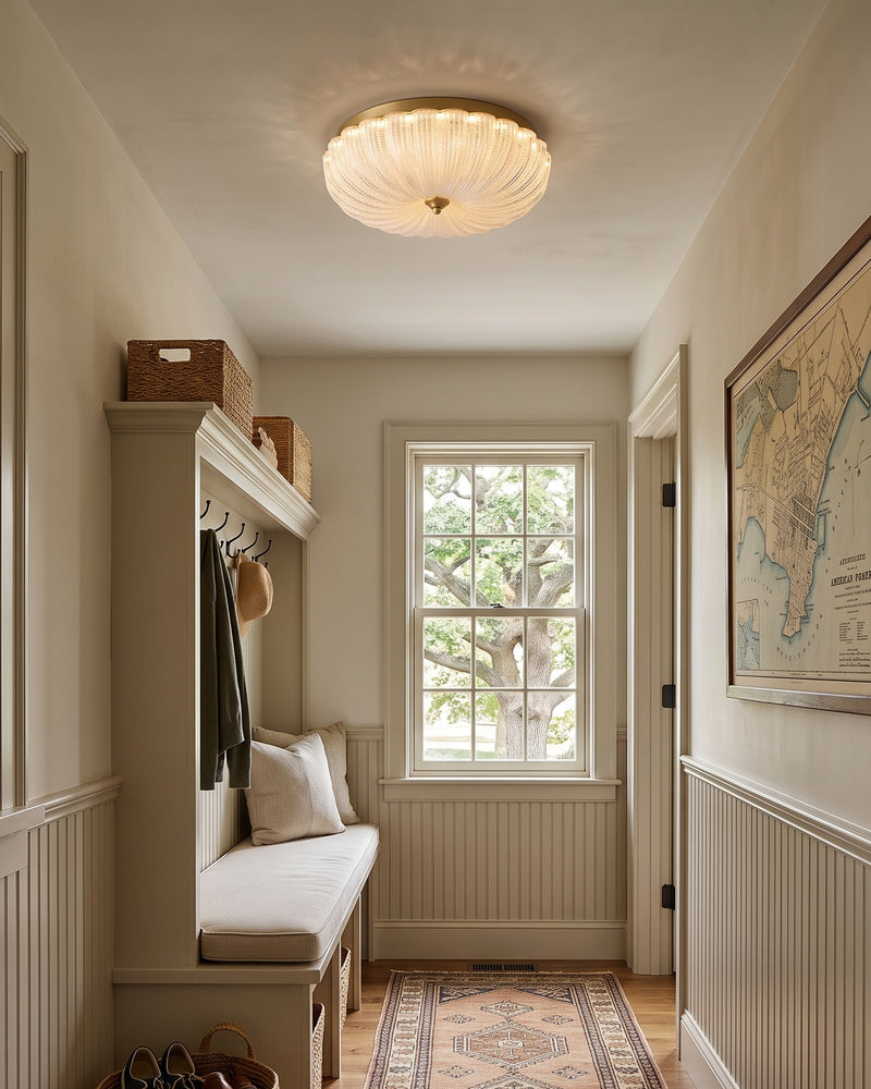 Marina Glass LED Flush Mount