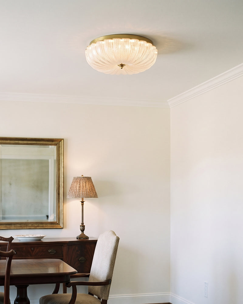 Marina Glass LED Flush Mount