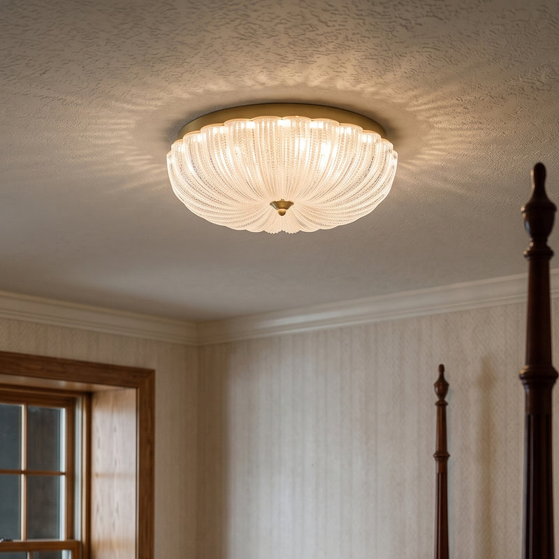 Marina Glass LED Flush Mount