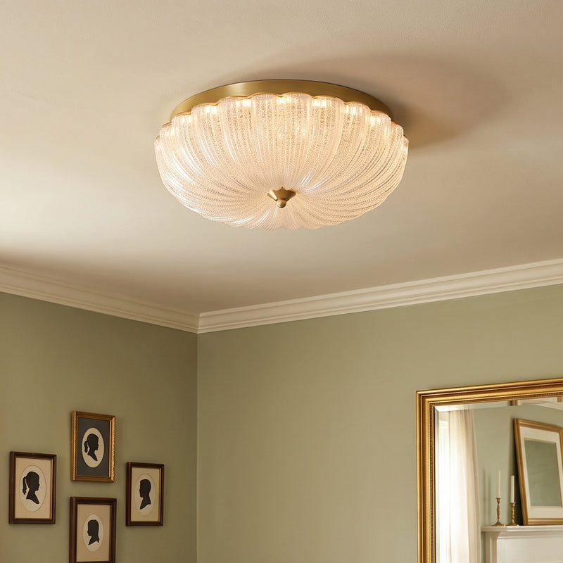 Marina Glass LED Flush Mount