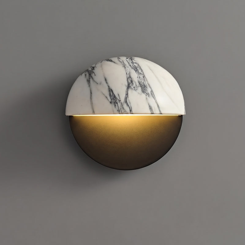Marston Marble Eclipse Wall Sconce