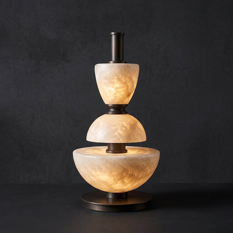 Mathias Alabaster Table Lamp