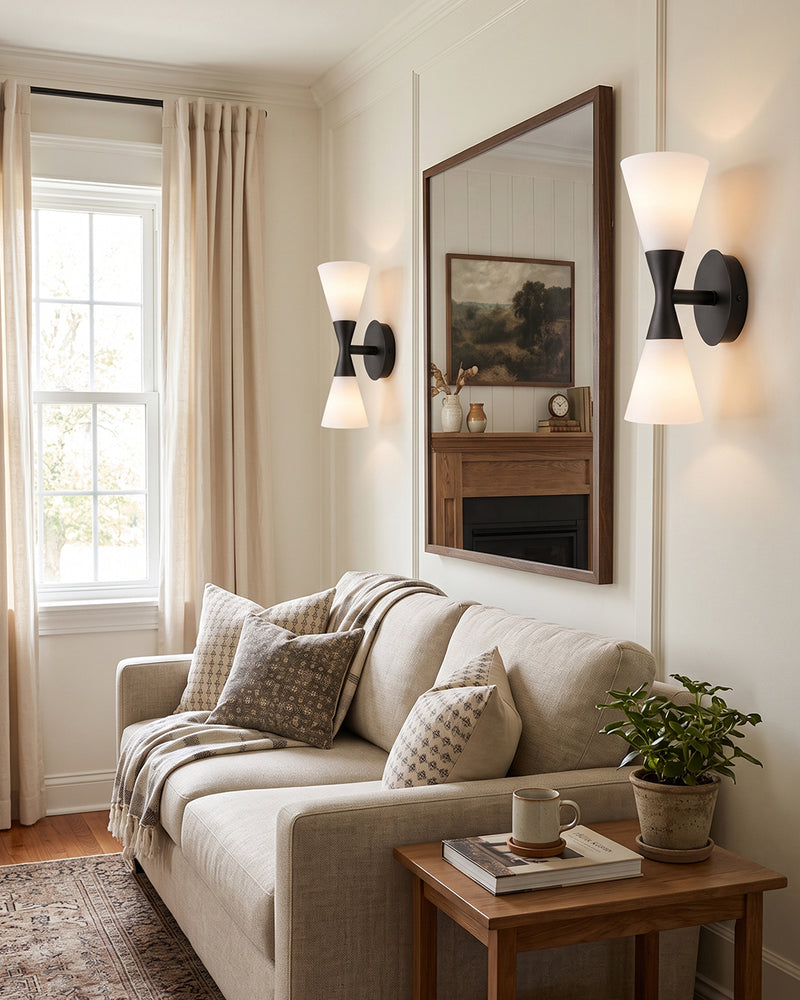 Matteo Double-Cone Wall Sconce