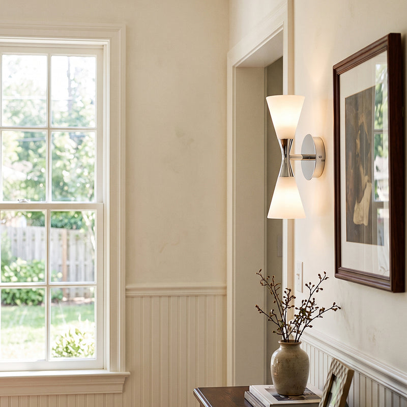 Matteo Double-Cone Wall Sconce
