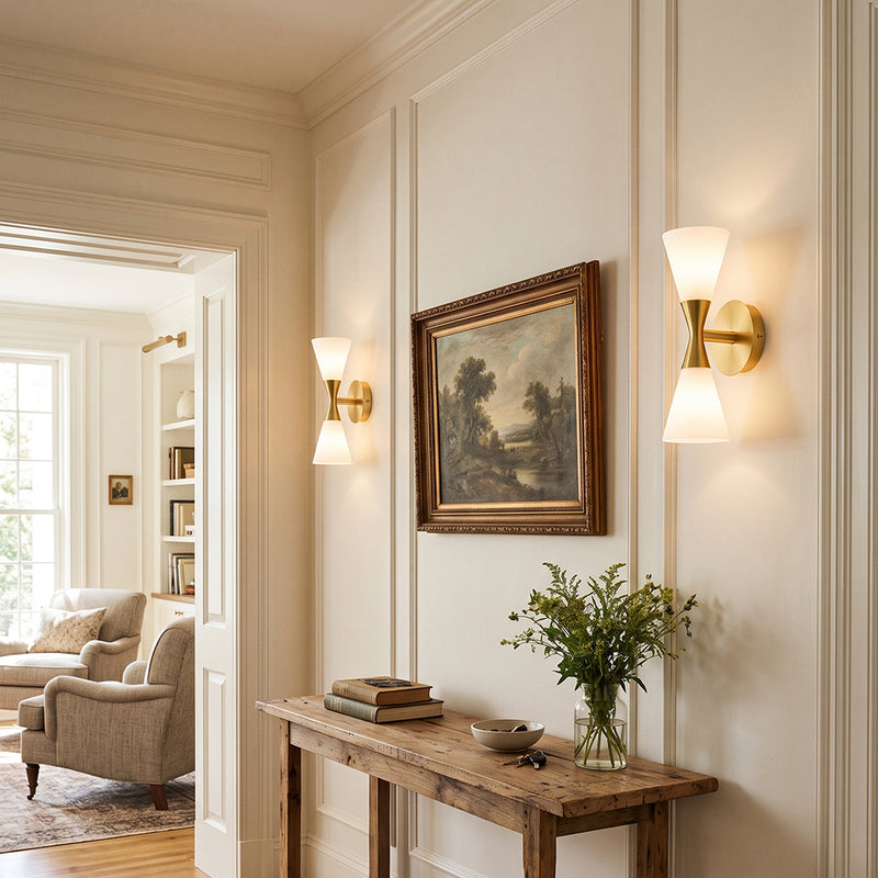 Matteo Double-Cone Wall Sconce