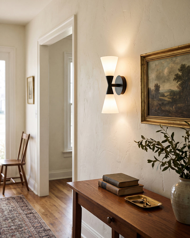 Matteo Double-Cone Wall Sconce